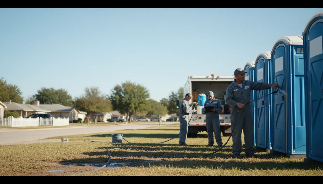 Long-Term Portable Toilet Rental in Norton, TX near me